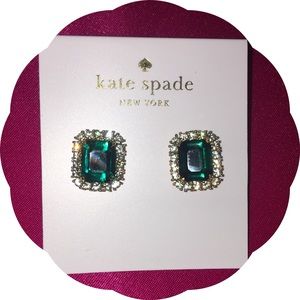 Kate Spade Emerald Earrings